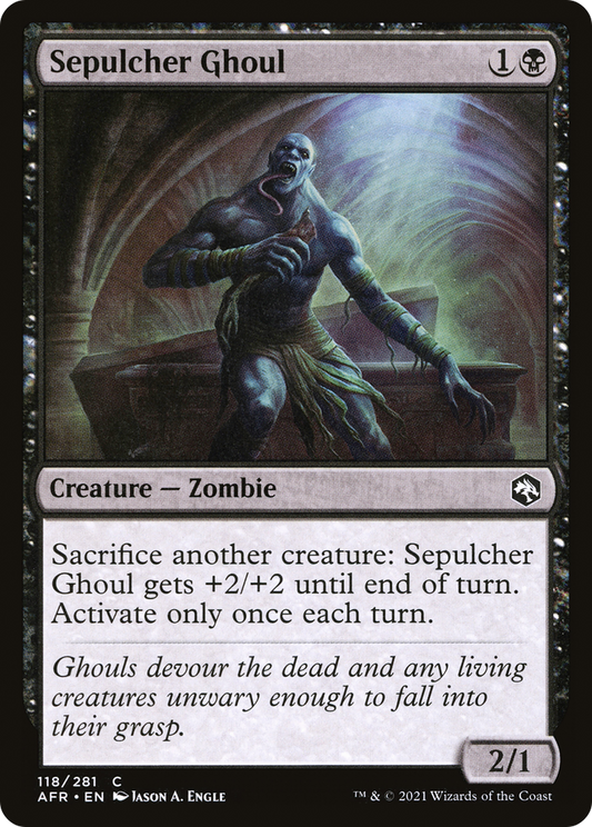 Sepulcher Ghoul [Dungeons & Dragons: Adventures in the Forgotten Realms] Foil