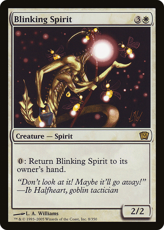 Blinking Spirit (08) Foil - Ninth Edition