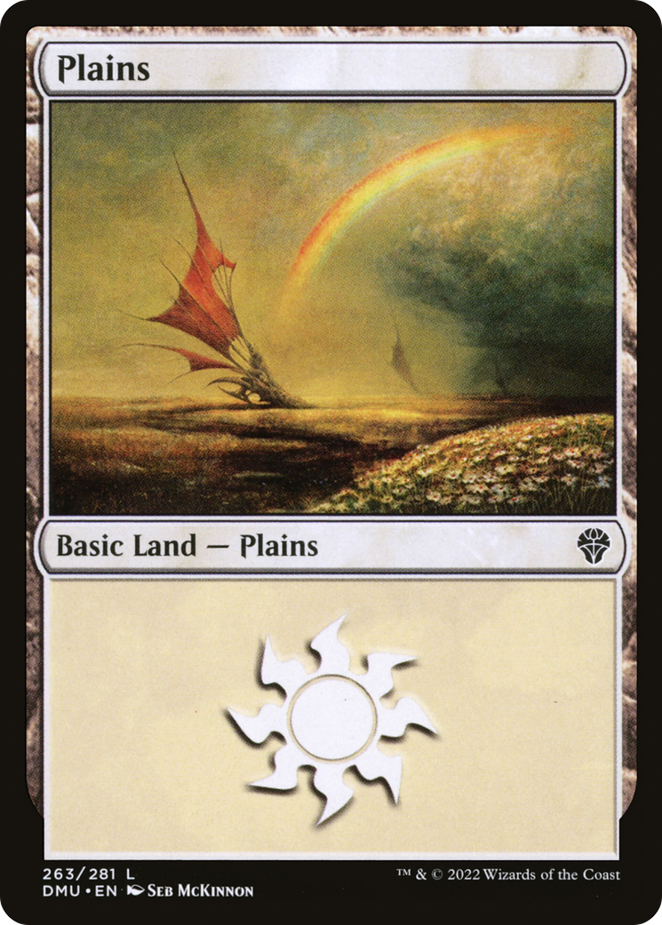 Plains (263) [Dominaria United] Foil