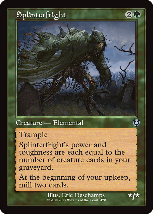 Splinterfright (Retro Frame) Foil (420) - Innistrad Remastered