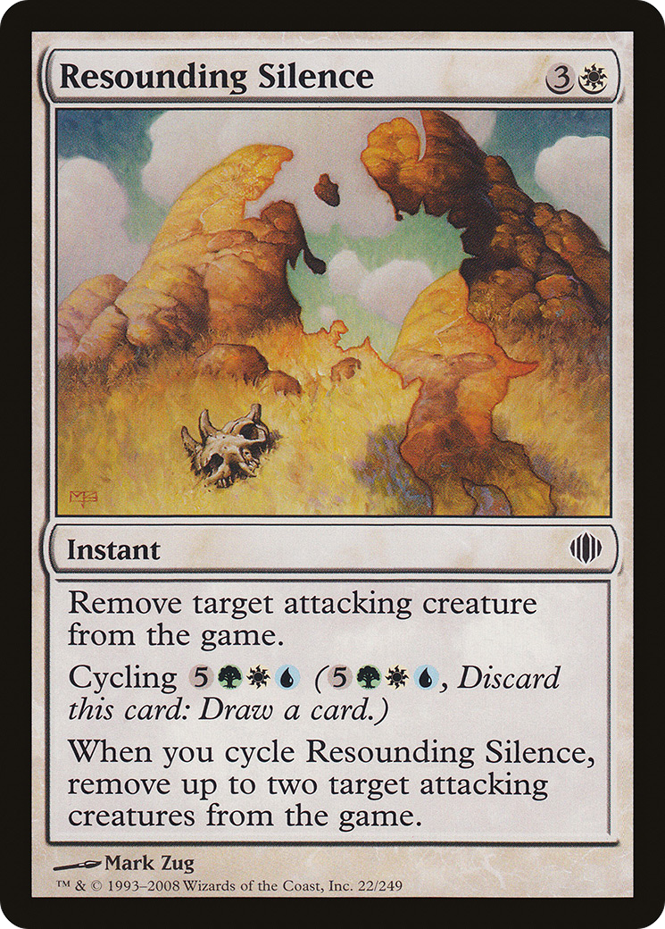 Resounding Silence (022) Foil - Shards of Alara