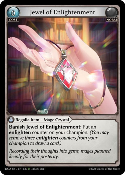 Jewel of Enlightenment (039) [Dawn of Ashes: 1st Edition] Foil