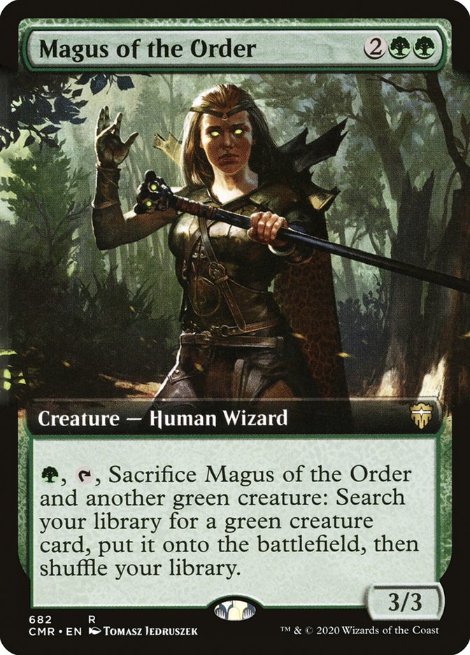 Magus of the Order (Extended Art) [Commander Legends] | Silver Goblin