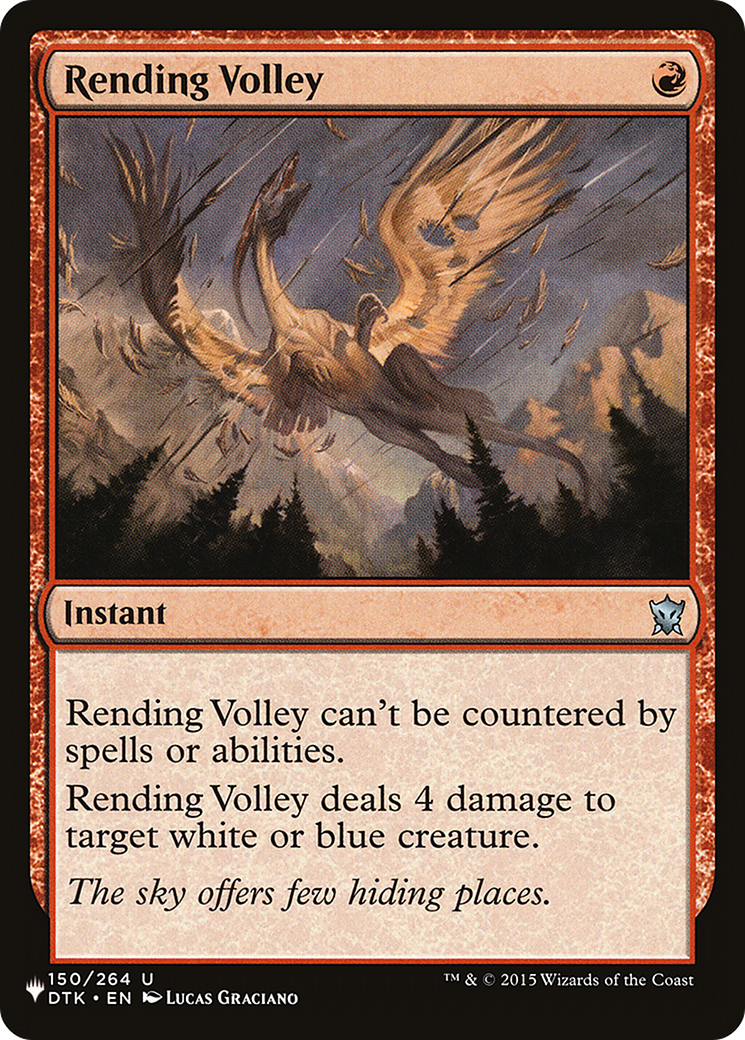 Rending Volley [The List Reprints] | Silver Goblin