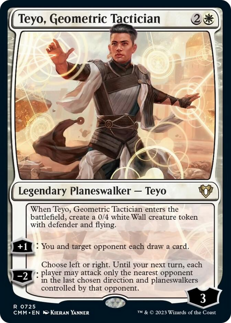 Teyo, Geometric Tactician [Commander Masters] | Silver Goblin