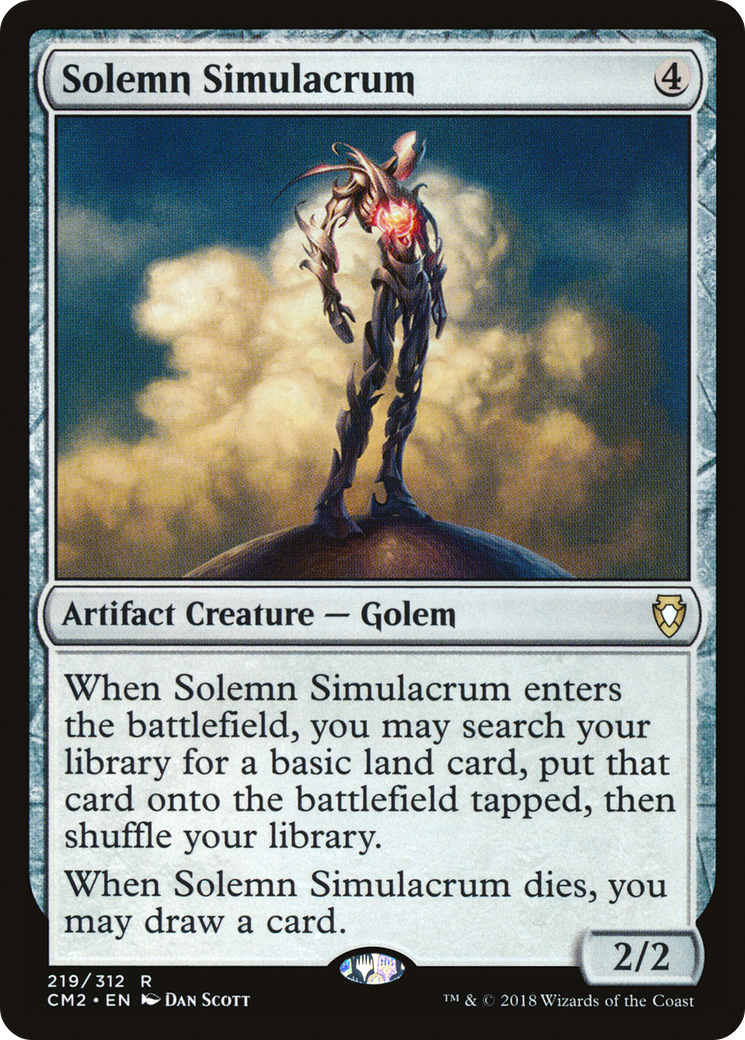 Solemn Simulacrum (219/312) [Commander Anthology Volume II] | Silver Goblin