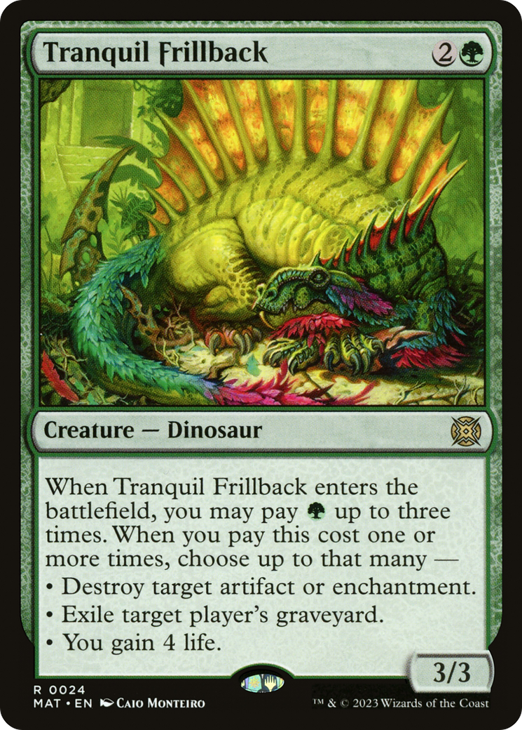 Tranquil Frillback [March of the Machine: The Aftermath] Foil