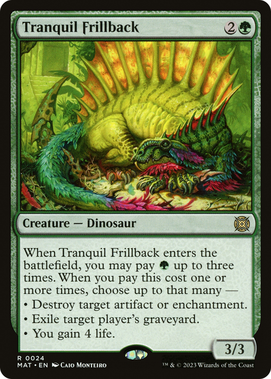 Tranquil Frillback [March of the Machine: The Aftermath] Foil