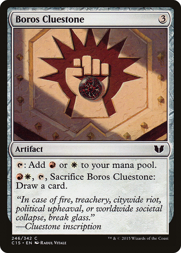 Boros Cluestone [Commander 2015] | Silver Goblin