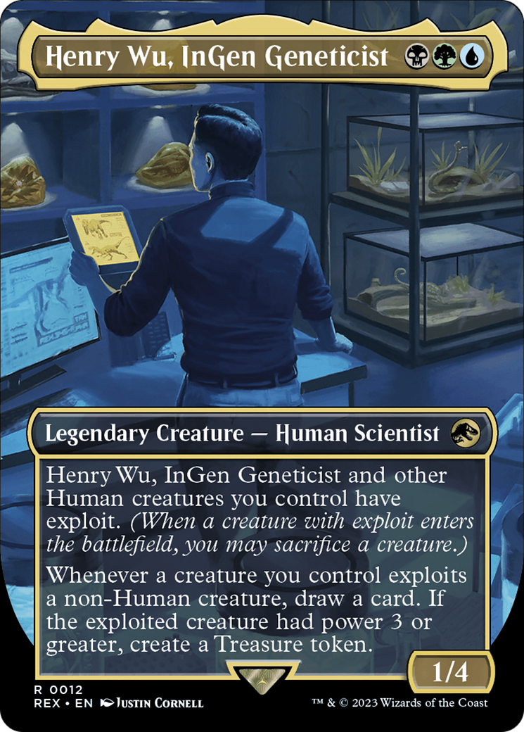 Henry Wu, InGen Geneticist (Borderless) [Jurassic World Collection] | Silver Goblin