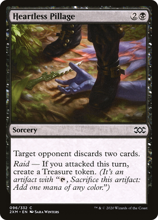 Heartless Pillage [Double Masters] Foil