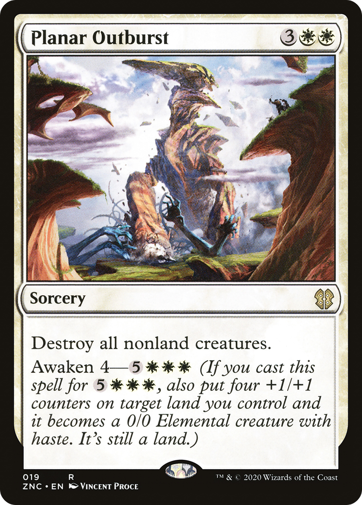 Planar Outburst (019) - Zendikar Rising Commander