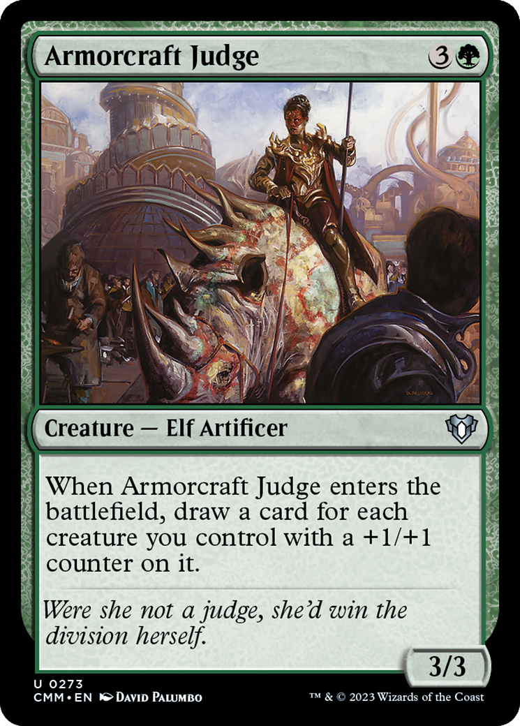 Armorcraft Judge [Commander Masters] Foil