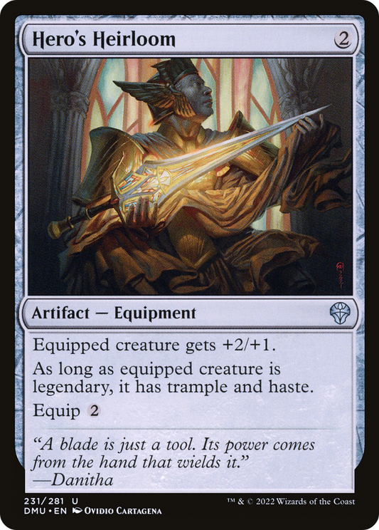 Hero's Heirloom [Dominaria United] Foil