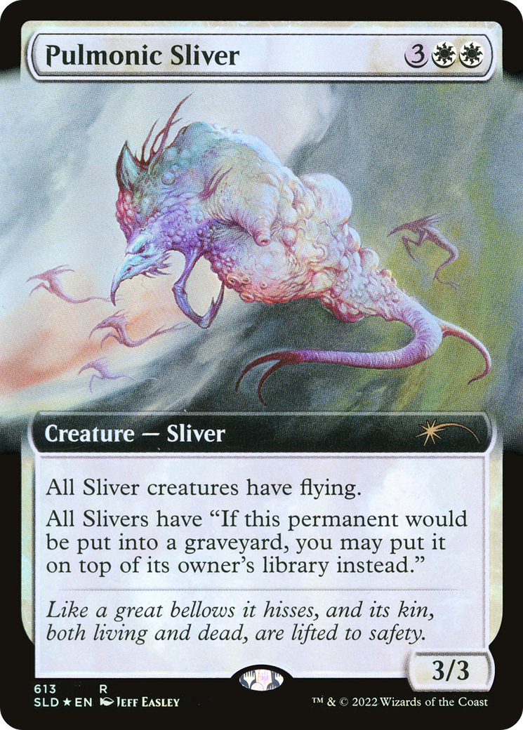 Pulmonic Sliver (Extended Art) [Secret Lair Drop Promos] | Silver Goblin