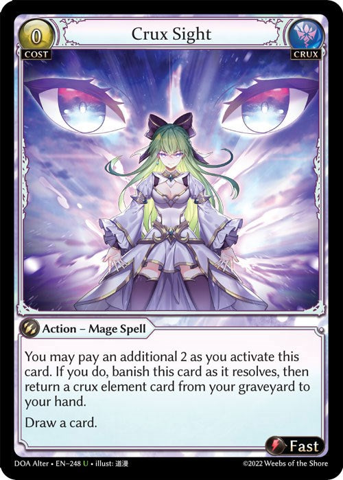 Crux Sight (248) [Dawn of Ashes: Alter Edition] Foil