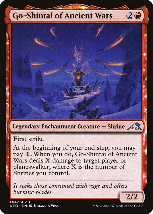 Go-Shintai of Ancient Wars [Kamigawa: Neon Dynasty] Foil