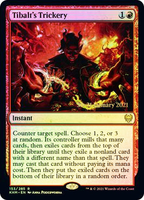 Tibalt's Trickery [Kaldheim Prerelease Promos] | Silver Goblin