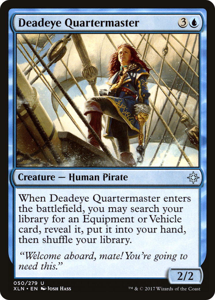 Deadeye Quartermaster [Ixalan] Foil