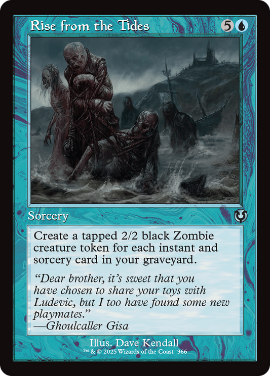 Rise from the Tides (Retro Frame) Foil (366) - Innistrad Remastered