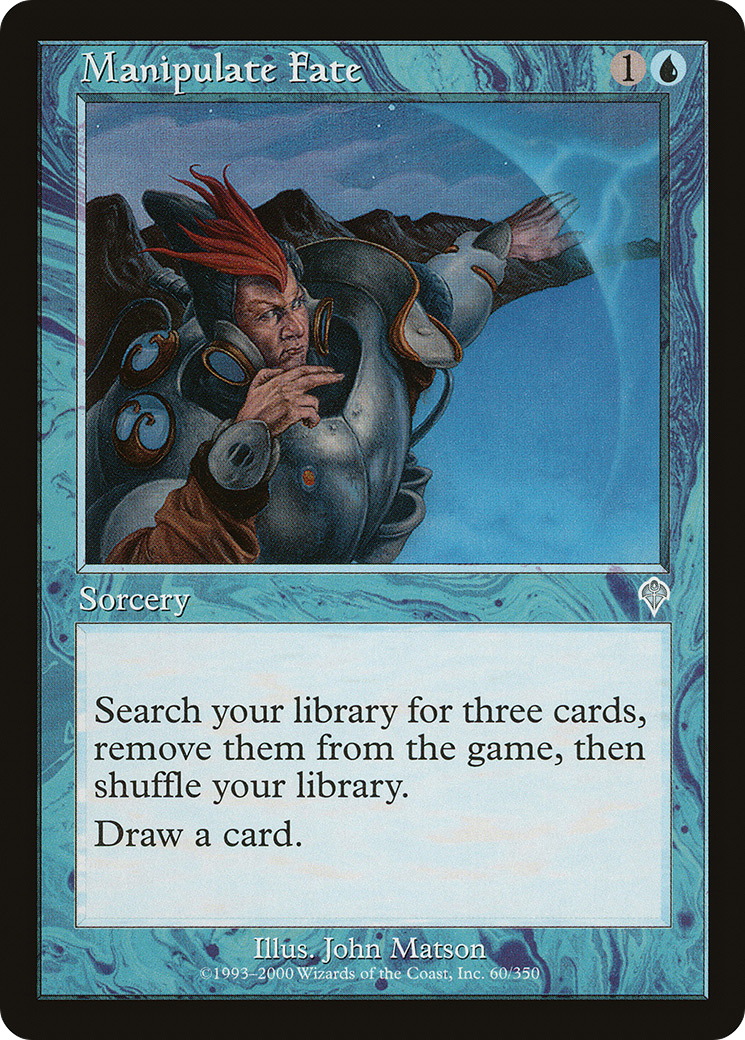Manipulate Fate [Invasion] Foil