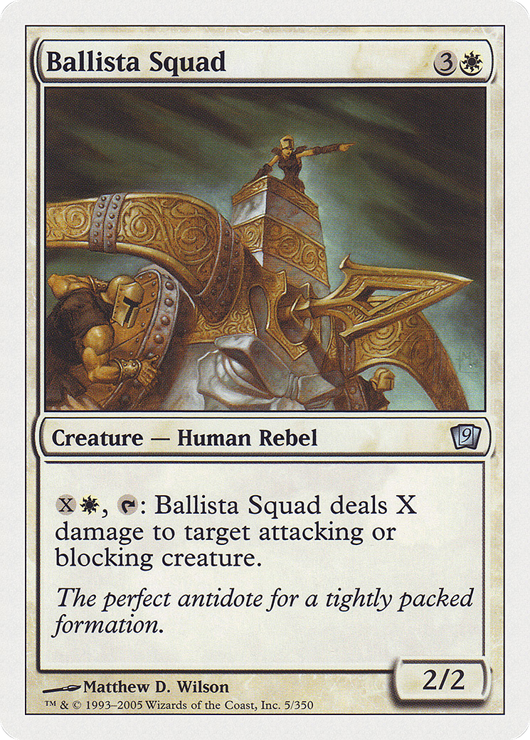 Ballista Squad (005) - Ninth Edition