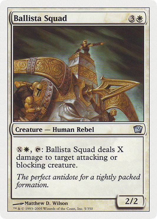 Ballista Squad (005) - Ninth Edition