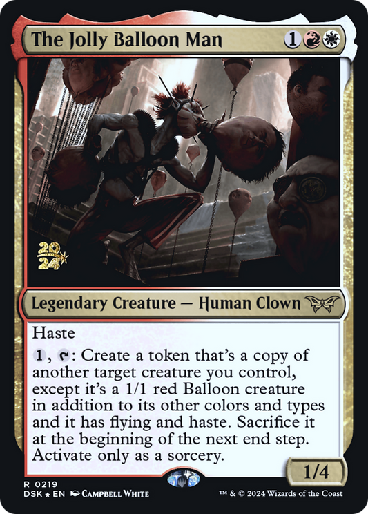 The Jolly Balloon Man Foil (219S)