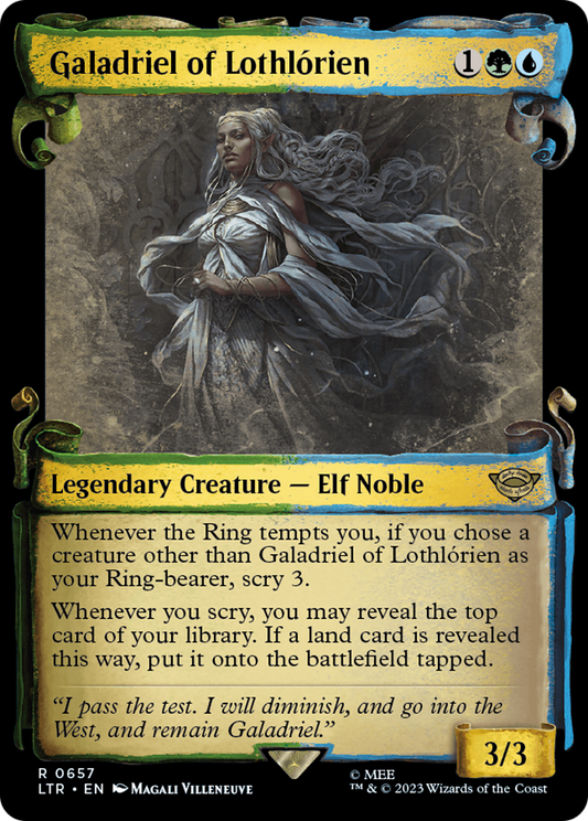 Galadriel of Lothlorien [The Lord of the Rings: Tales of Middle-Earth Showcase Scrolls] Foil
