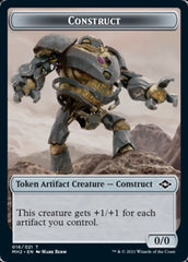 Construct // Food (18) Double-Sided Token [Modern Horizons 2 Tokens] | Silver Goblin