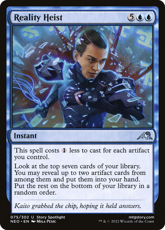 Reality Heist [Kamigawa: Neon Dynasty]