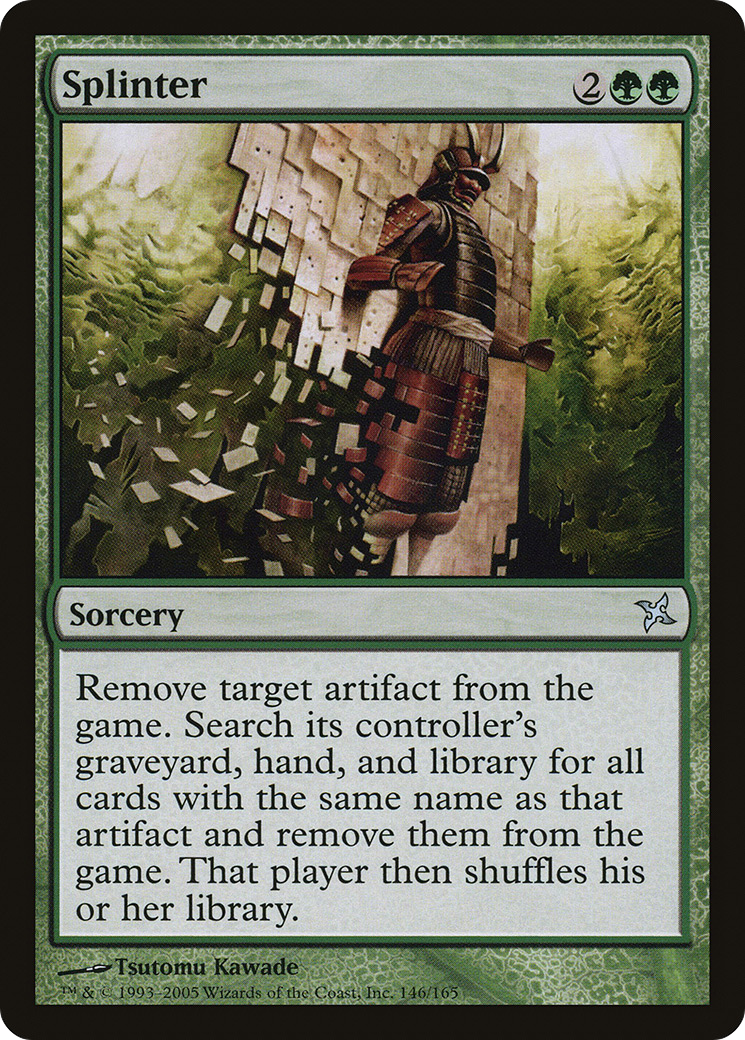 Splinter [Betrayers of Kamigawa] Foil