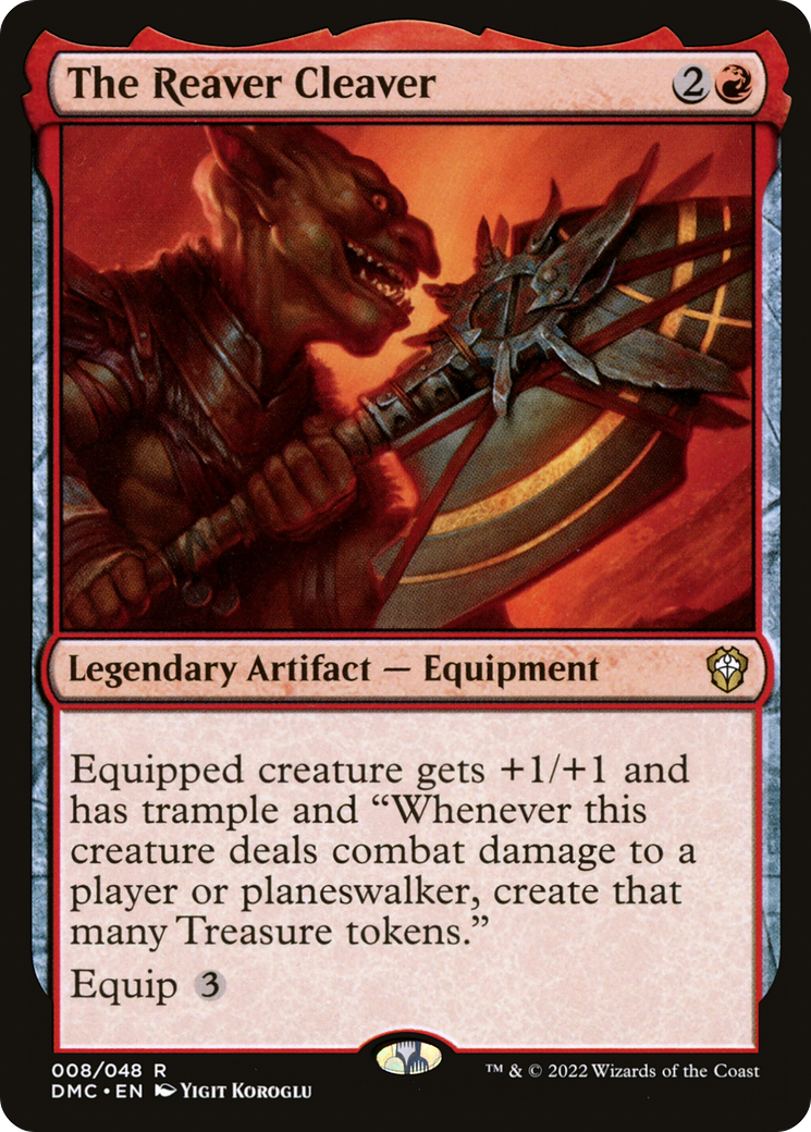 The Reaver Cleaver [Dominaria United Commander] | Silver Goblin