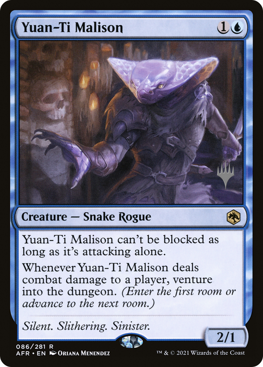 Yuan-Ti Malison (Promo Pack) [Dungeons & Dragons: Adventures in the Forgotten Realms Promos] Foil