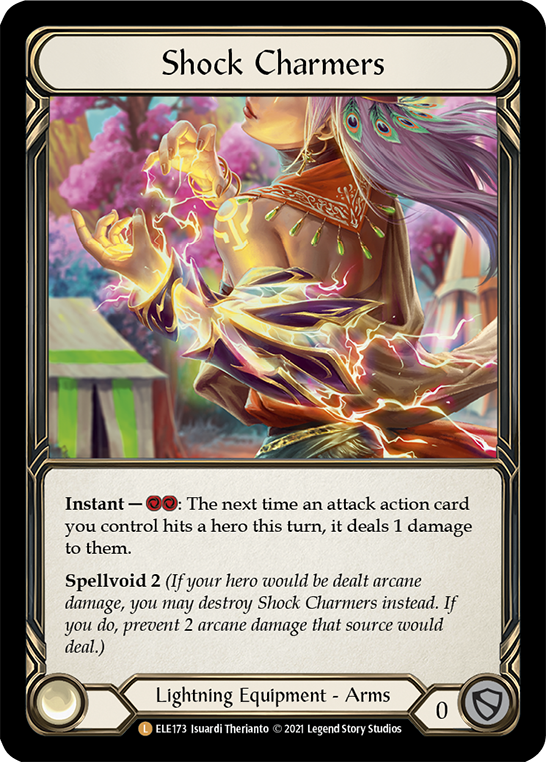 Shock Charmers 1st Edition Cold Foil (ELE173) - Tales of Aria