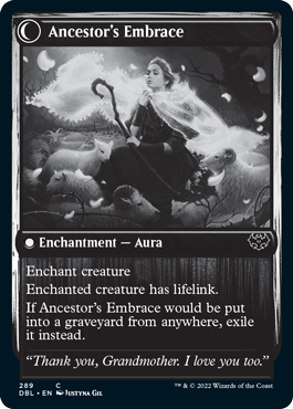 Kindly Ancestor // Ancestor's Embrace [Innistrad: Double Feature] Foil