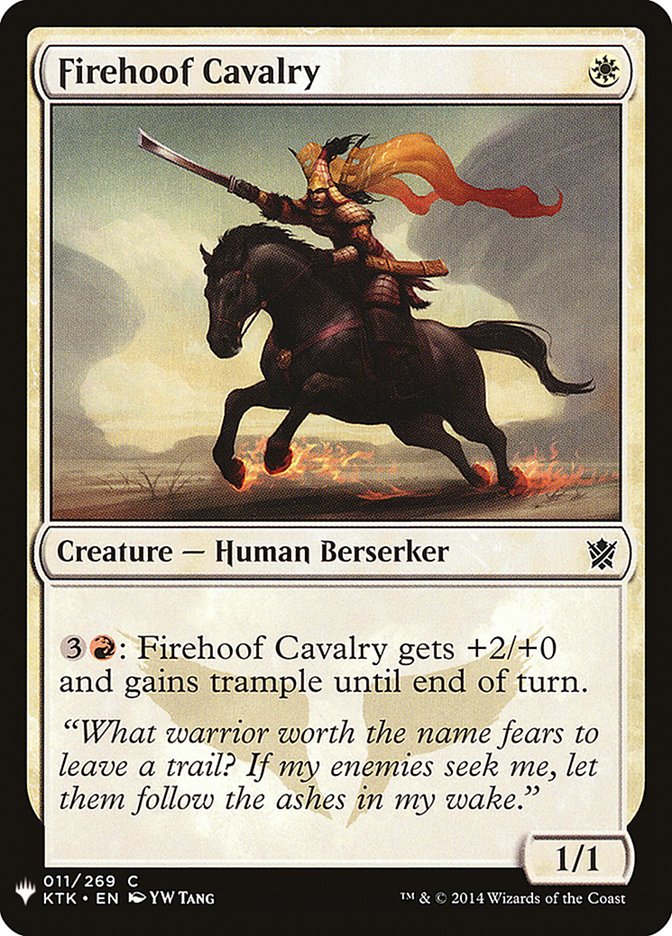 Firehoof Cavalry [Mystery Booster] | Silver Goblin