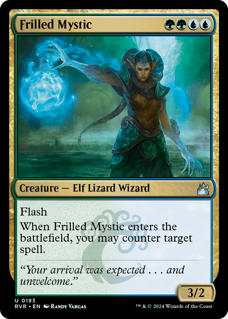 Frilled Mystic [Ravnica Remastered] | Silver Goblin