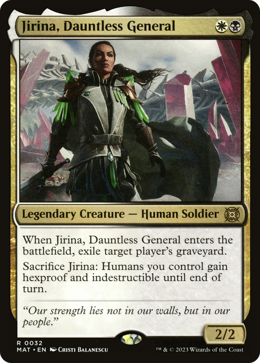 Jirina, Dauntless General [March of the Machine: The Aftermath] Foil