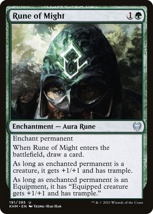 Rune of Might [Kaldheim] Foil