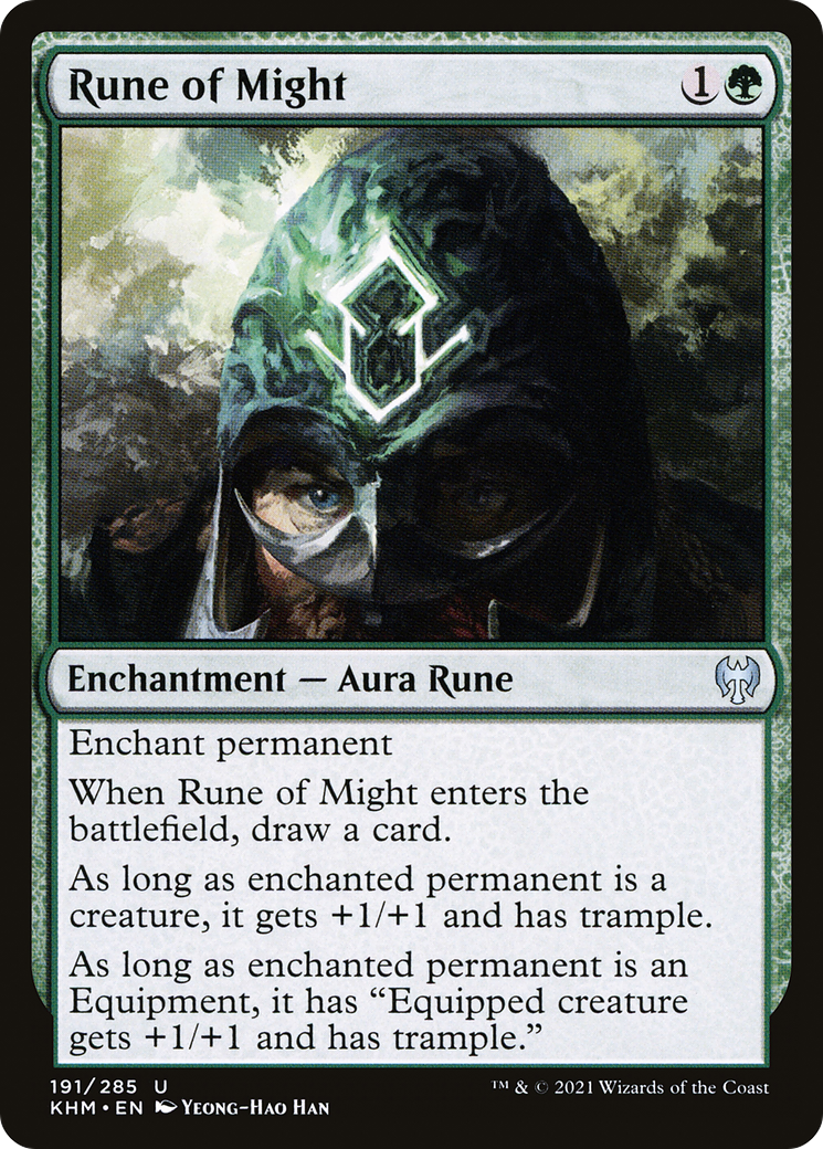 Rune of Might [Kaldheim] | Silver Goblin