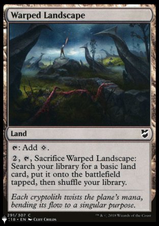 Warped Landscape [The List] | Silver Goblin