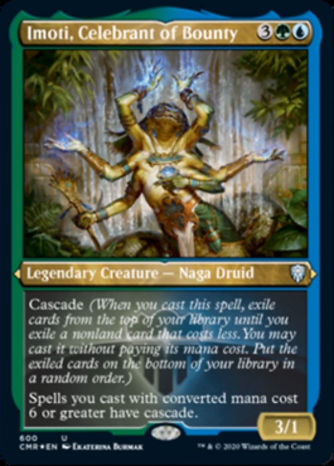 Imoti, Celebrant of Bounty (Etched) [Commander Legends] | Silver Goblin