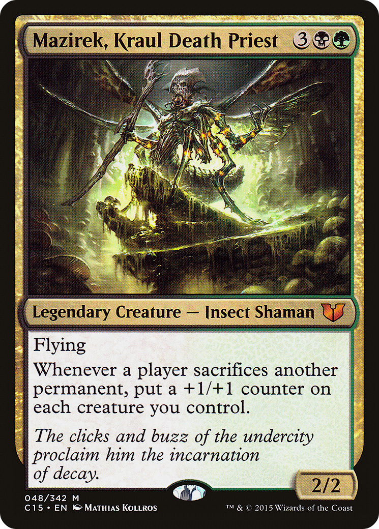 Mazirek, Kraul Death Priest [Commander 2015] | Silver Goblin