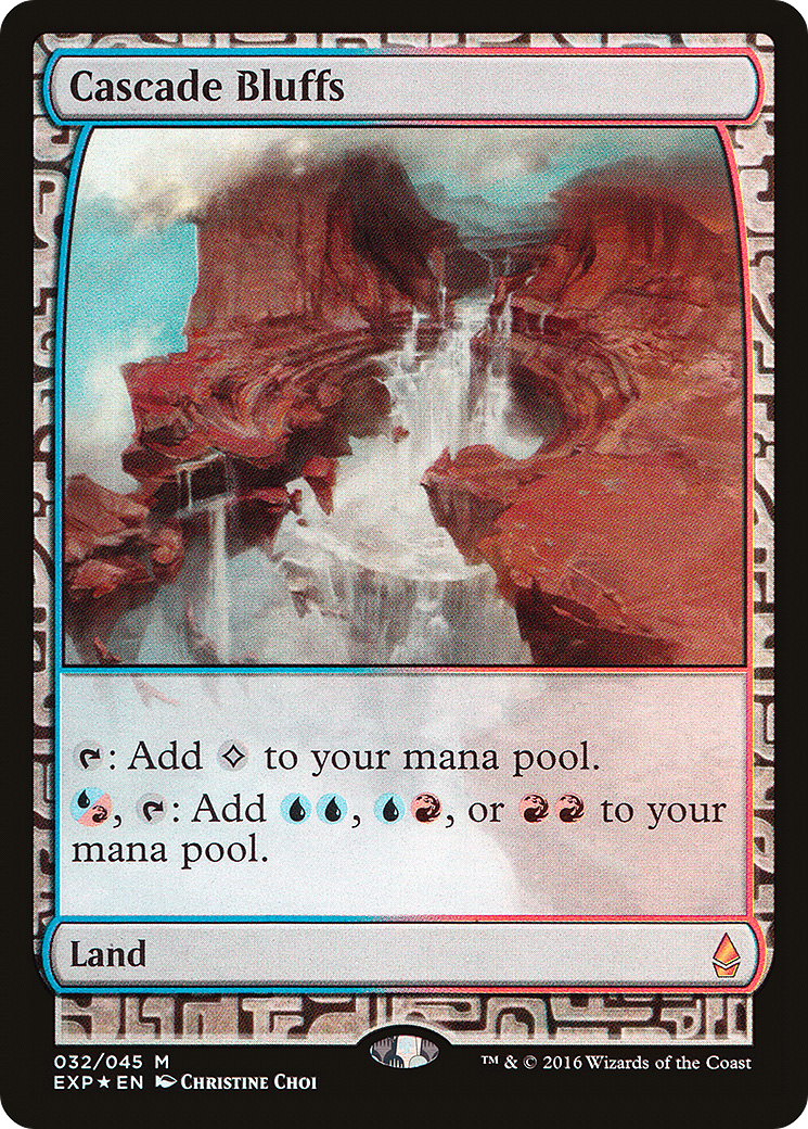 Cascade Bluffs [Zendikar Expeditions] | Silver Goblin