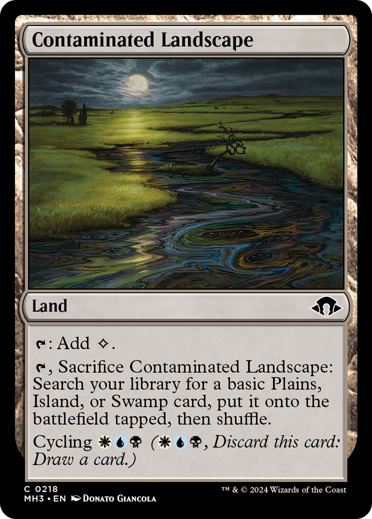 Contaminated Landscape [Modern Horizons 3] | Silver Goblin