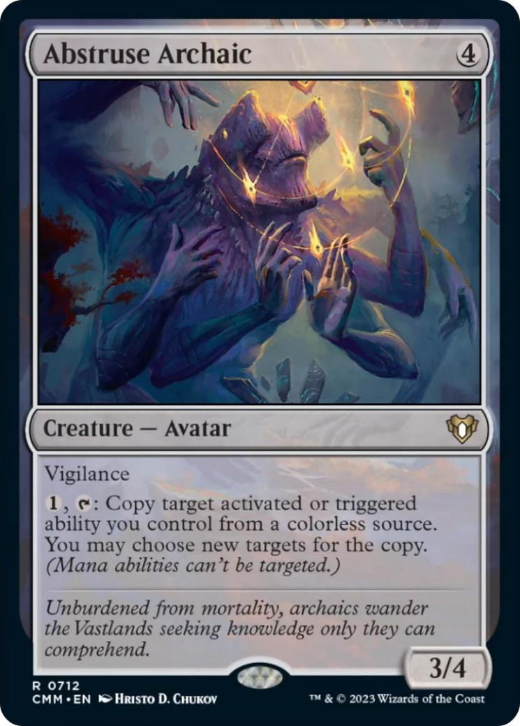 Abstruse Archaic [Commander Masters] | Silver Goblin