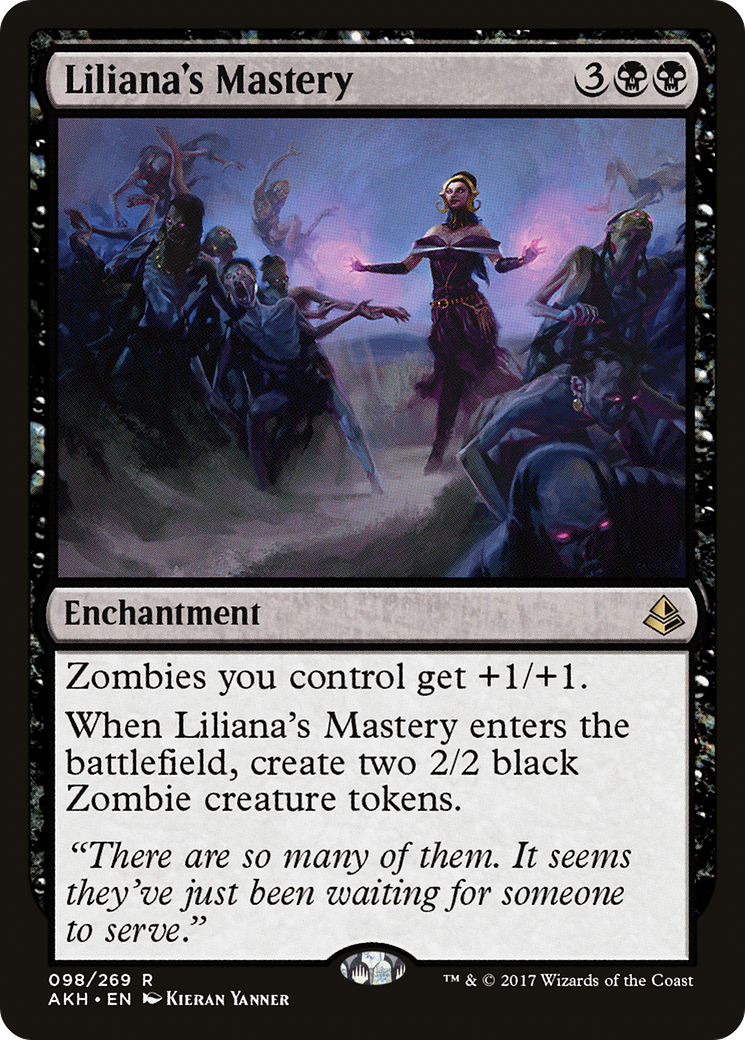 Liliana's Mastery [Amonkhet] Foil