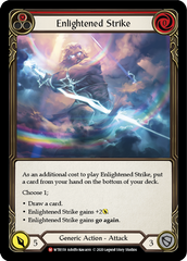 Enlightened Strike [U-WTR159] (Welcome to Rathe Unlimited)  Unlimited Rainbow Foil | Silver Goblin