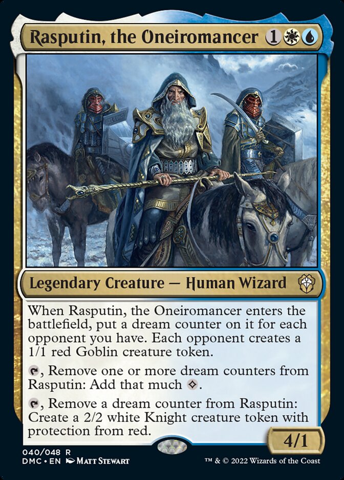 Rasputin, the Oneiromancer [Dominaria United Commander] | Silver Goblin